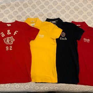 Lot Boys Abercrombie Polo Shirts, Tshirt